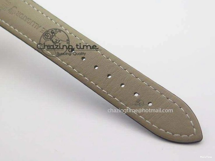 MiroTime 0103 EyeCatching Cellini Date RG Rose Gold Dial Numeral Markers On Black Leather Strap A 3884